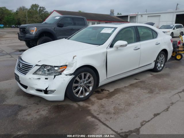 2012 LEXUS LS 460 JTHBL5EF8C5110360 Photo 1