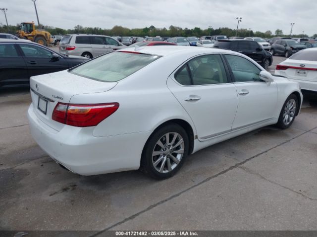 2012 LEXUS LS 460 JTHBL5EF8C5110360 Photo 3