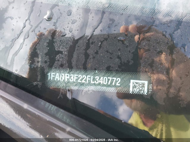 Ford FOCUS SE 2015 1FADP3F22FL340772 Image 9