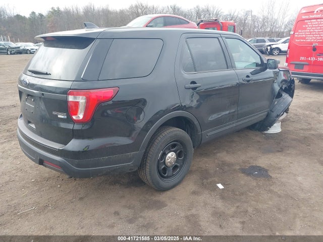 1FM5K8AR4JGB58406 Ford Police Interceptor Utility