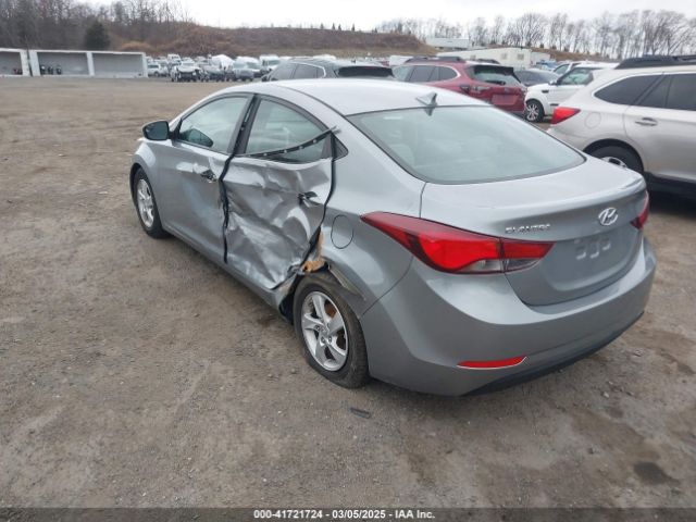 5NPDH4AEXFH584771 Hyundai ELANTRA SE