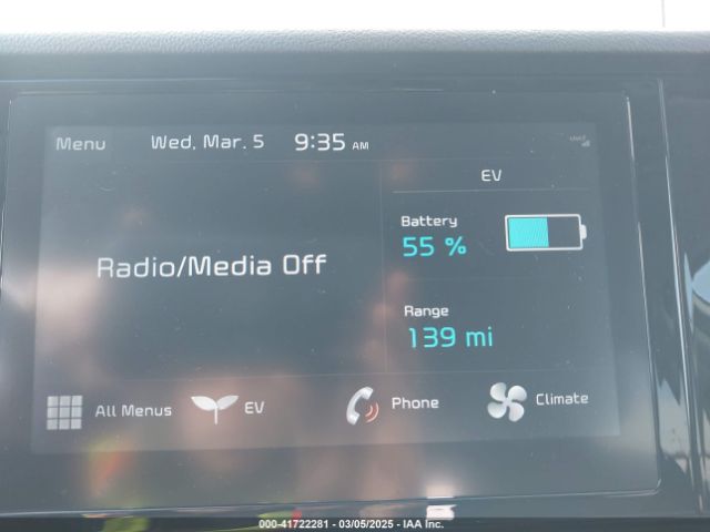 KNDCC3LG9L5055729 KIA Niro Ev Ex