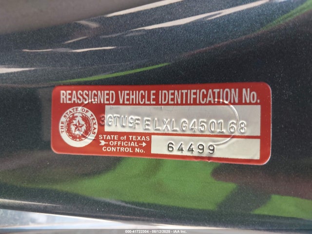 3GTU9FELXLG450168 GMC l87 - di dfm, alum, gen 5