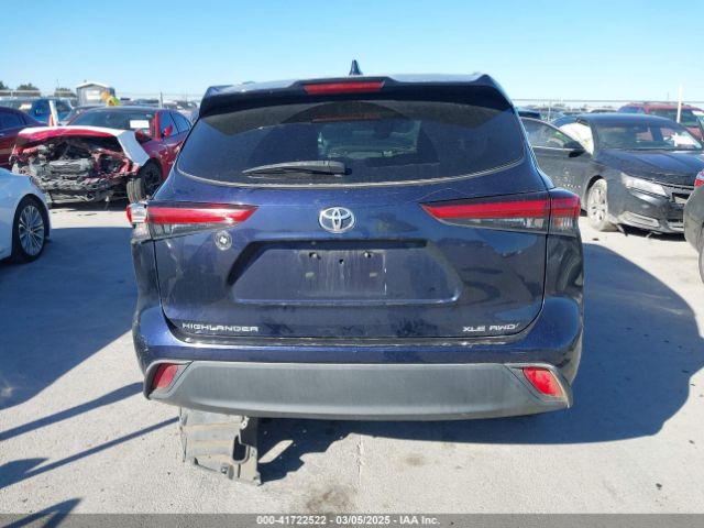 5TDGZRBH6MS076465 Toyota Highlander Xle