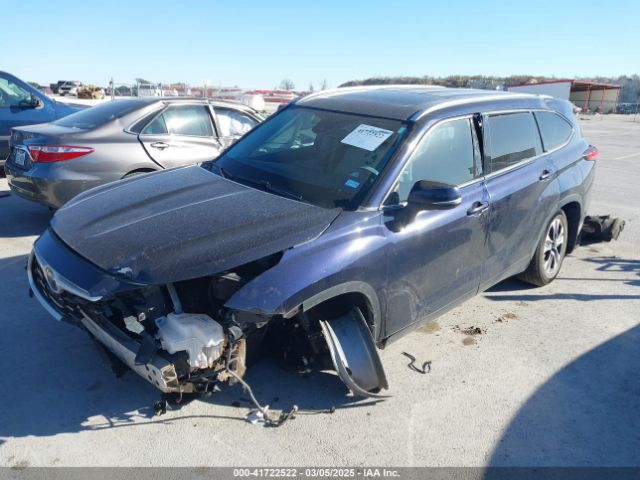 5TDGZRBH6MS076465 Toyota Highlander Xle