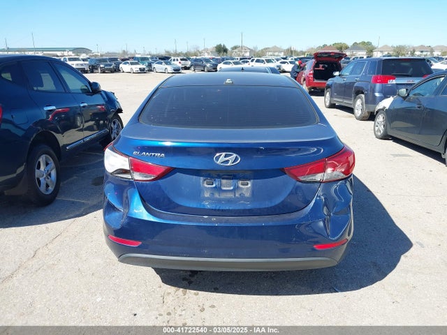 5NPDH4AE6GH701554 Hyundai ELANTRA SE