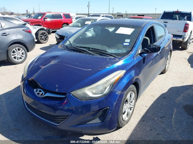 5NPDH4AE6GH701554 Hyundai ELANTRA SE