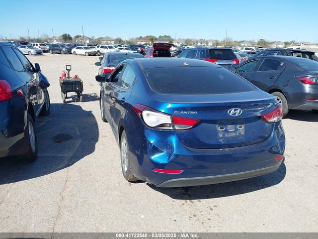 5NPDH4AE6GH701554 Hyundai ELANTRA SE
