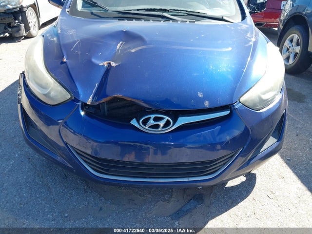 5NPDH4AE6GH701554 Hyundai ELANTRA SE