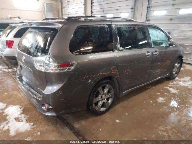 5TDXK3DC8FS554651 Toyota Sienna Se 8 Passenger