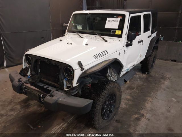 1C4BJWDG7HL568580 Jeep Wrangler Unlimited Willy Wheeler 4x4