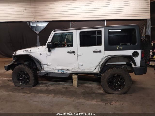 1C4BJWDG7HL568580 Jeep Wrangler Unlimited Willy Wheeler 4x4