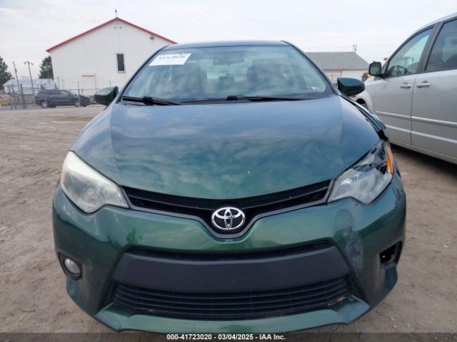 2T1BURHE8EC116450 Toyota Corolla Le Plus