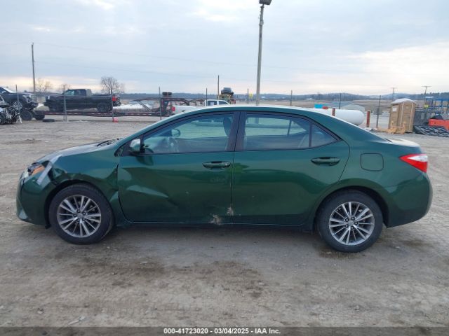 2T1BURHE8EC116450 Toyota Corolla Le Plus