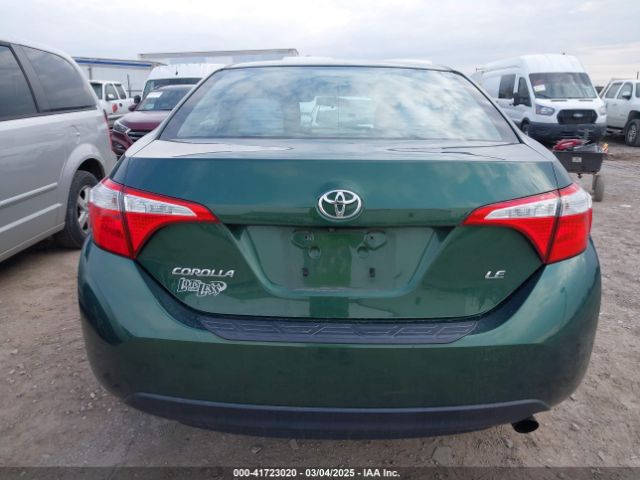 2T1BURHE8EC116450 Toyota Corolla Le Plus
