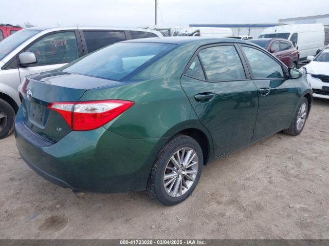 2T1BURHE8EC116450 Toyota Corolla Le Plus