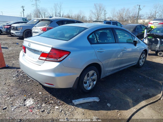 Honda Civic Lx 2014 2HGFB2F58EH551252 Image 4