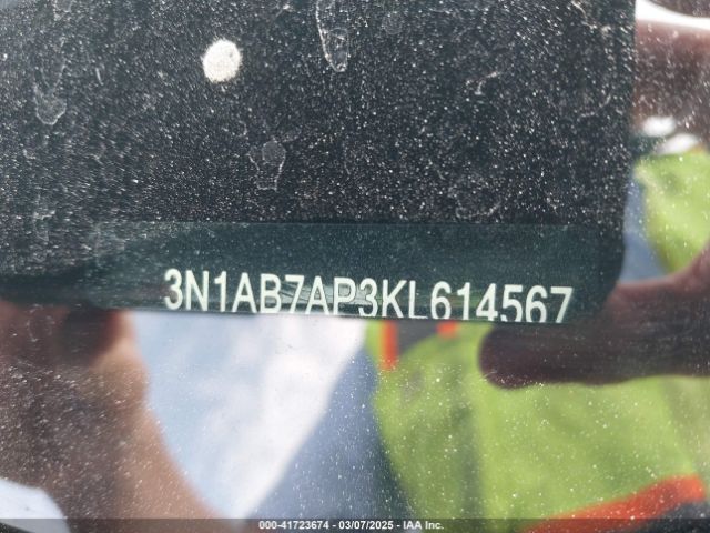 3N1AB7AP3KL614567 Nissan SENTRA SV