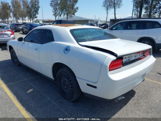2012 DODGE CHALLENGER 2C3CDYAG8CH259271 Photo 2