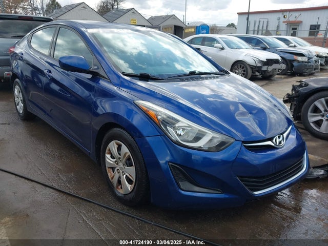Продажа на аукционе авто 2016 Hyundai Elantra Se, vin: 5NPDH4AE6GH779283, номер лота: 41724190