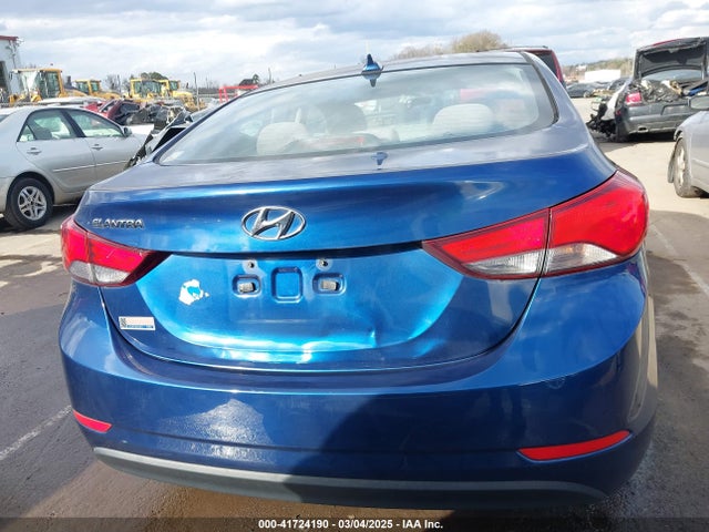 Продажа на аукционе авто 2016 Hyundai Elantra Se, vin: 5NPDH4AE6GH779283, номер лота: 41724190