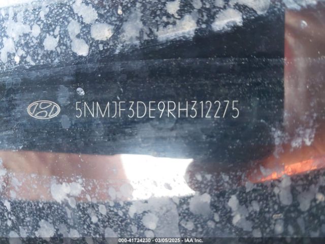 5NMJF3DE9RH312275 Hyundai TUCSON SEL