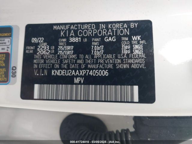 KNDEU2AAXP7405006 KIA SELTOS S