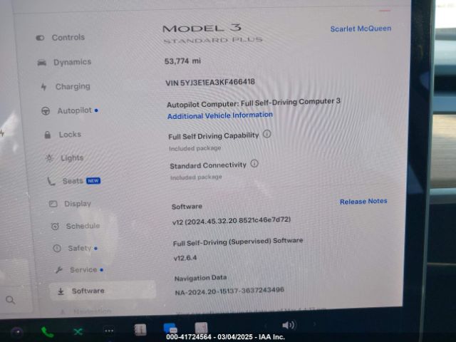 2019 TESLA MODEL 3 5YJ3E1EA3KF466418 Photo 6
