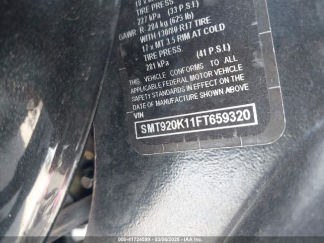 2015 TRIUMPH MOTORCYCLE THRUXTON SMT920K11FT659320 Photo 9