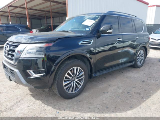 JN8AY2BAXN9390661 Nissan Armada Sl 2wd