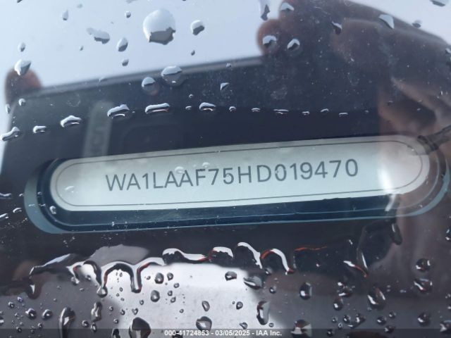 WA1LAAF75HD019470 Audi Q7 3.0t Premium