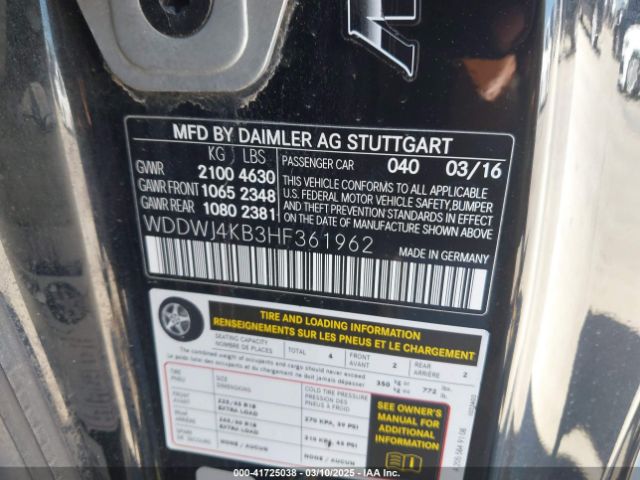 WDDWJ4KB3HF361962 Mercedes-Benz C 300 4matic