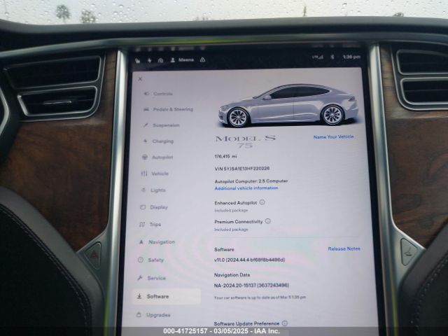 5YJSA1E13HF220226 Tesla Model S 60/75