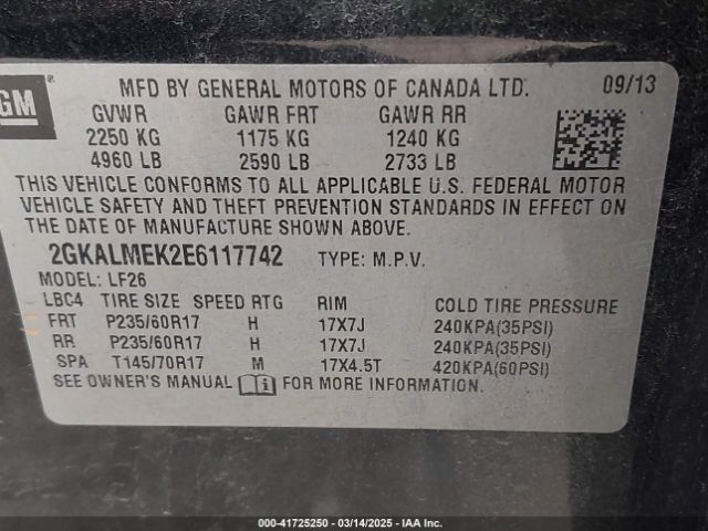 2GKALMEK2E6117742 GMC Terrain Sle-1