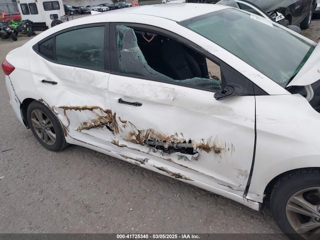 5NPD84LF1JH334110 Hyundai ELANTRA SEL