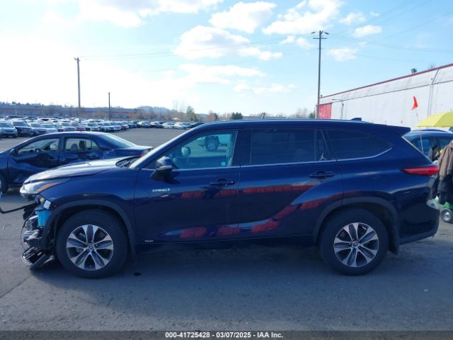 5TDGBRCH8MS524837 Toyota Highlander Hybrid Xle