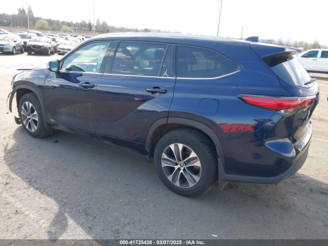 5TDGBRCH8MS524837 Toyota Highlander Hybrid Xle