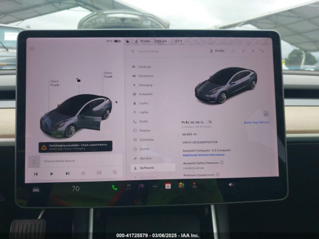 2017 TESLA MODEL 3 5YJ3E1EA8HF001738 Photo 6