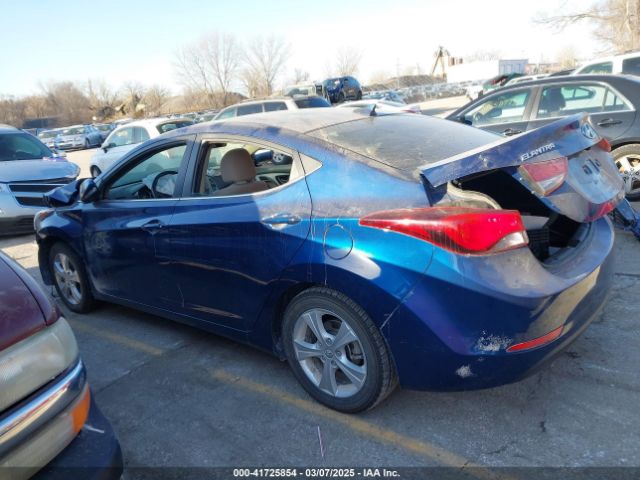5NPDH4AE4GH787933 Hyundai Elantra Value Edition