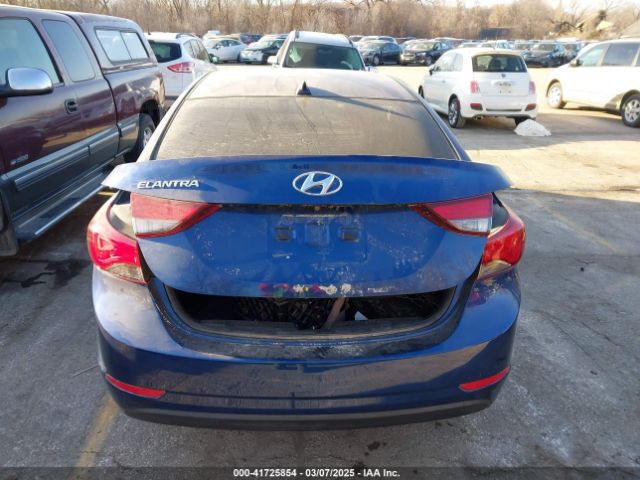 5NPDH4AE4GH787933 Hyundai Elantra Value Edition