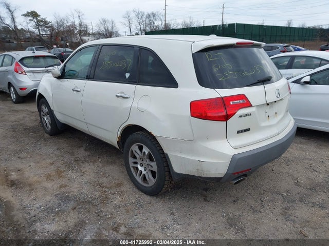 Продаж на аукціоні авто 2008 Acura Mdx Technology Package, vin: 2HNYD28388H530512, номер лоту: 41725992