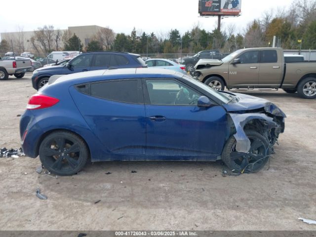 KMHTC6AD7HU318304 Hyundai Veloster Value Edition