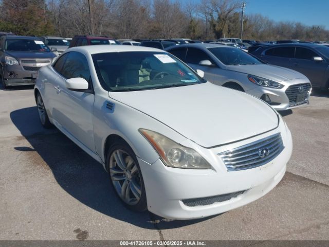Auction sale of the 2009 Infiniti G37, vin: JNKCV66EX9M724562, lot number: 41726105