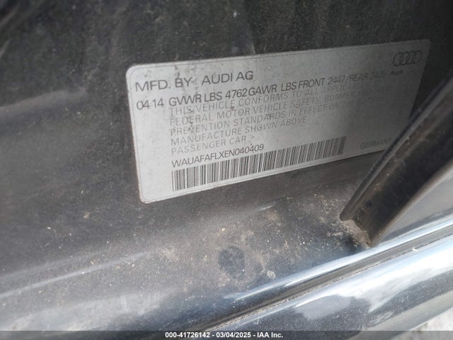 WAUAFAFLXEN040409 Audi A4 2.0t Premium