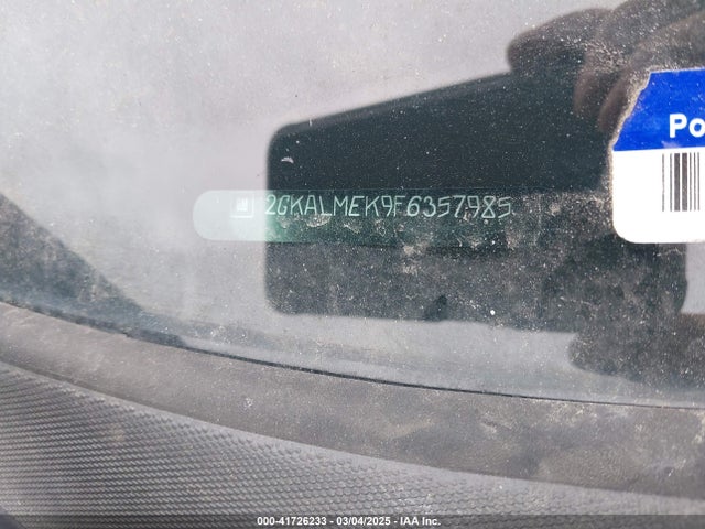 GMC Terrain Sle-1 2015 2GKALMEK9F6357985 Image 11