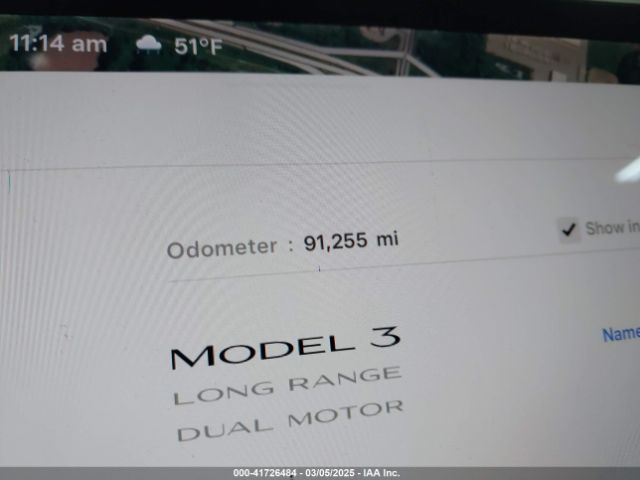 5YJ3E1EB8JF113566 Tesla Model 3 Long Range/performance