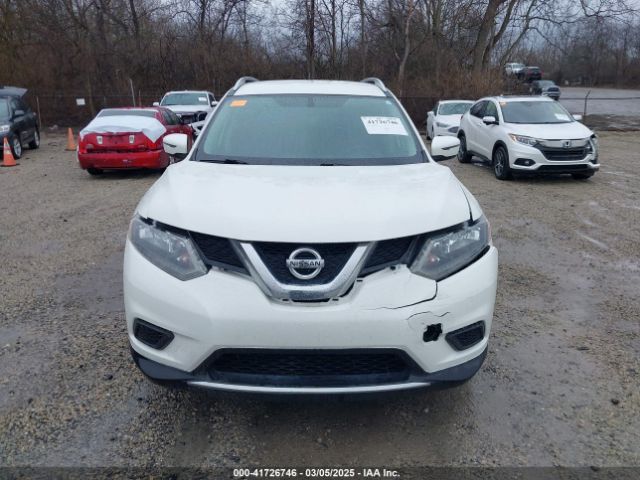KNMAT2MV4GP699499 Nissan Rogue S/sl/sv