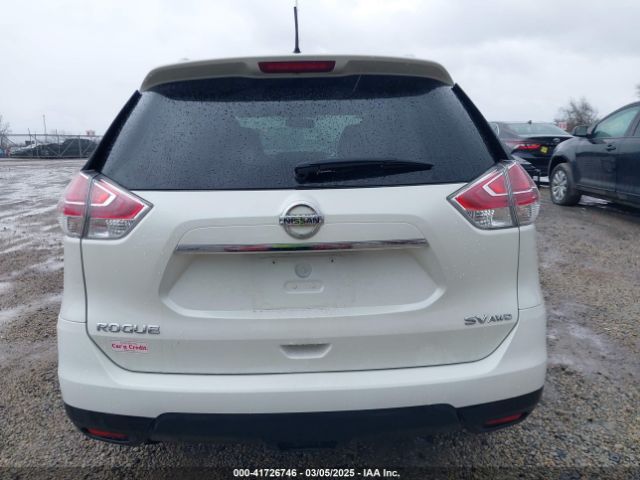 KNMAT2MV4GP699499 Nissan Rogue S/sl/sv