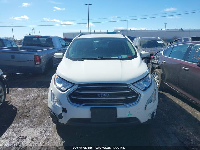 MAJ6S3GL0KC267023 Ford Ecosport Se