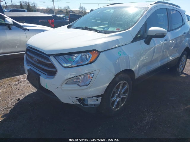 MAJ6S3GL0KC267023 Ford Ecosport Se